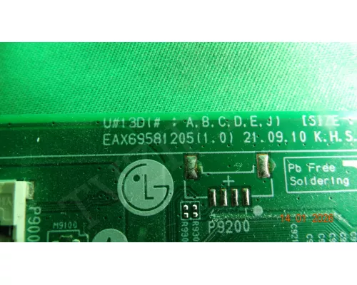 EAX69581205(1.0) EBU66982506 LG 43UQ81009LC