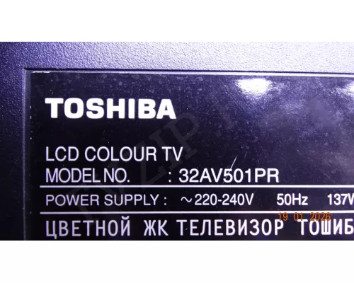 V28A000677B1 TOSHIBA 32AV501PR