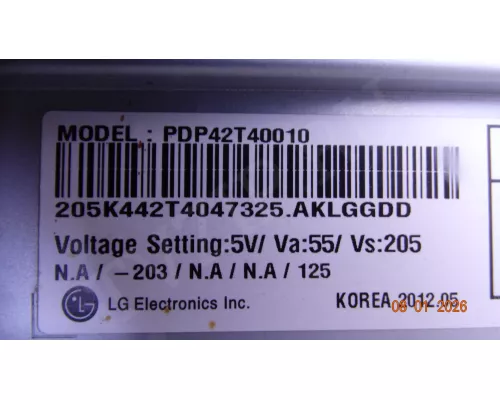 EAX64753201 LG 42PA4510