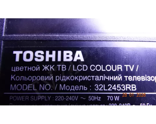 UE-3840-1U TOSHIBA 32L2453RB