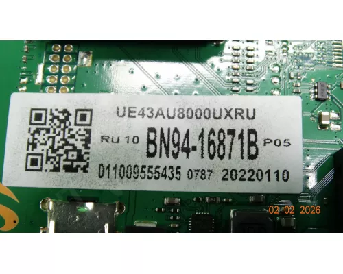 BN41-02844D BN94-16871B SAMSUNG UE50AU8040U