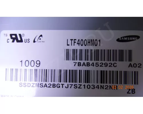 BN41-01331A BN94-03391C SAMSUNG LE40C550J1W