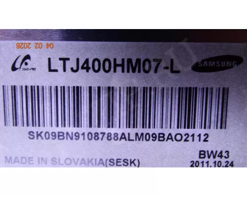 BN41-01678A SAMSUNG UE40D5000PW