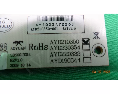 AYD210350 SUPRA STV-LC2225WL