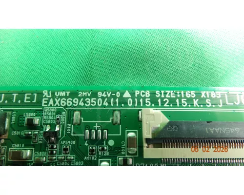 EAX66943504(1.0) EBU63780102 LG 49UH610V