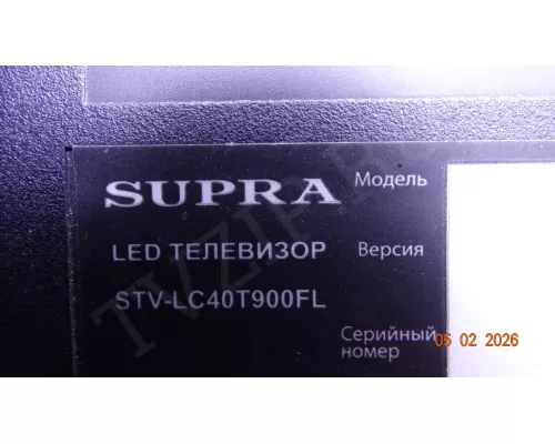 3BL-T814102-005B SUPRA STV-LC40T900FL