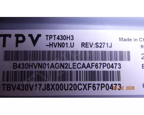 715G7574-P01-W03-0H2S LG 43LH500T