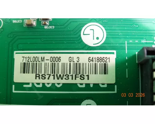 EAX66805906(1.0) EBU64188621 LG 43LH513V