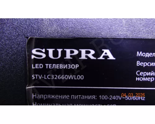 6870C-0414A SUPRA STV-LC32660WL00