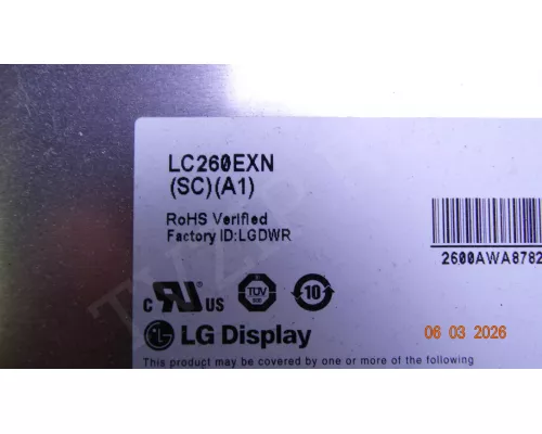 Корыто в сборе с LED подсветкой LG 26LE3300