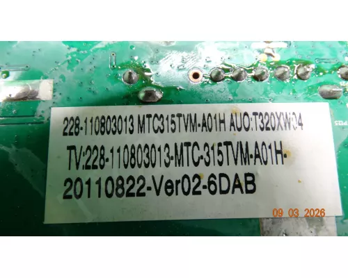 228-110803013-MTC-315TVM-A01H MYSTERY MTV-3207W