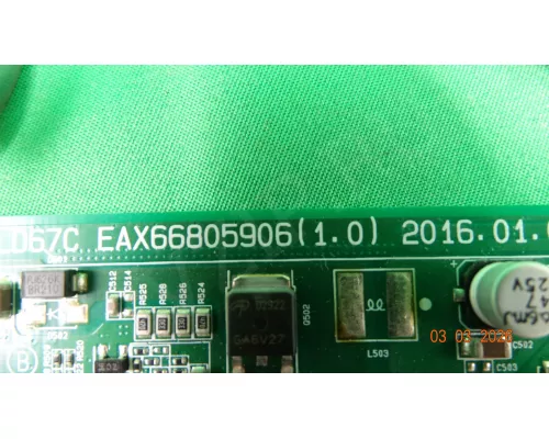 EAX66805906(1.0) EBU63606621 LG 43LH513V