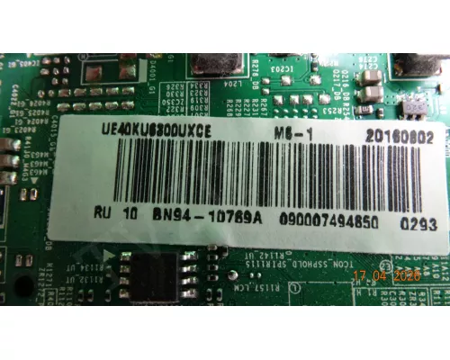 BN41-02528A BN94-10769A SAMSUNG UE40KU6300U
