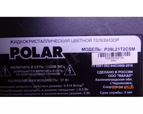 TP.MS338E.PB803 POLAR P39L21T2CSM