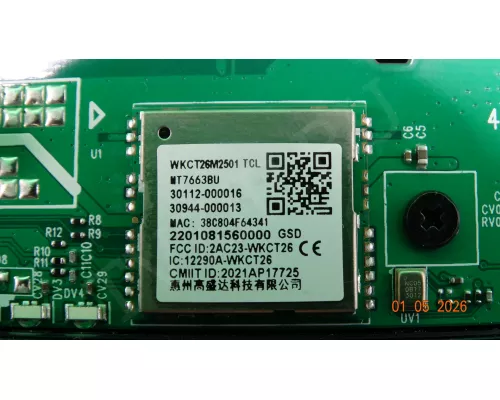 Wi-Fi с кнопкой включения 40-FFS011-V0D2HG TCL 75P737