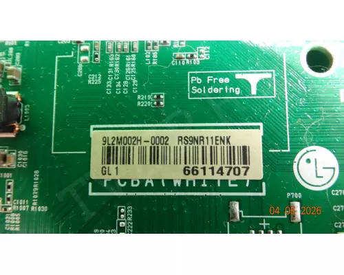 EAX67276305(1.1) EBU66114707 LG 28TL510V