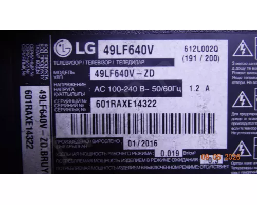 EAX66203101(1.7) LG 49LF640V