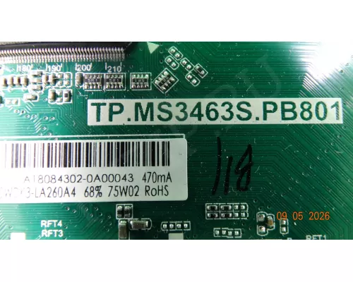 TP.MS3463S.PB801 PHILIPS 43PFS4012/12