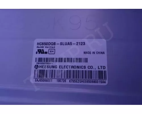EBR85417202 18KLE650D-48A01 REV:0.6 LG 65SM9010PLA