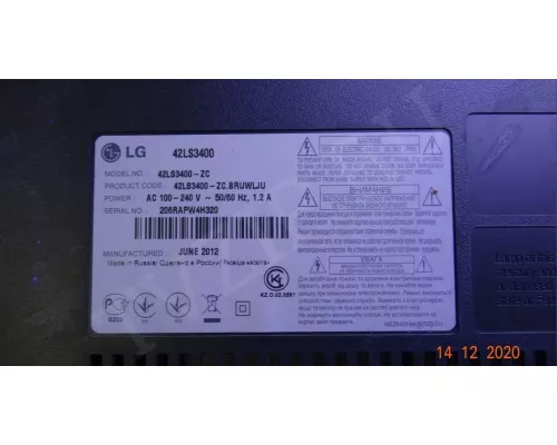 EAX64910001(1.0) EBR75084309 LG 42LS3400