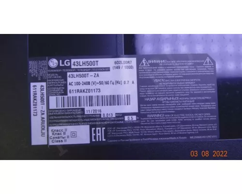 715G8003-M01-B00-004K EBT64418201 LG 43LH500T