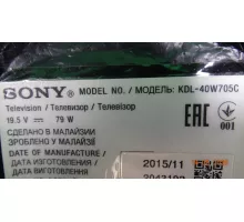 1-980-335-21 SONY KDL-40W705C