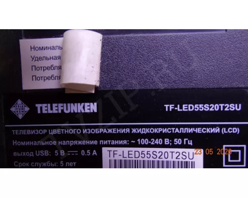 HK.T.RT2851.P839 TELEFUNKEN TF-LED55S20T2SU