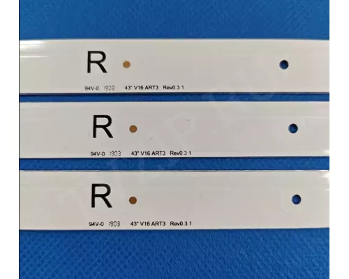 Новая подсветка 43" V16 ART3 Rev0.3