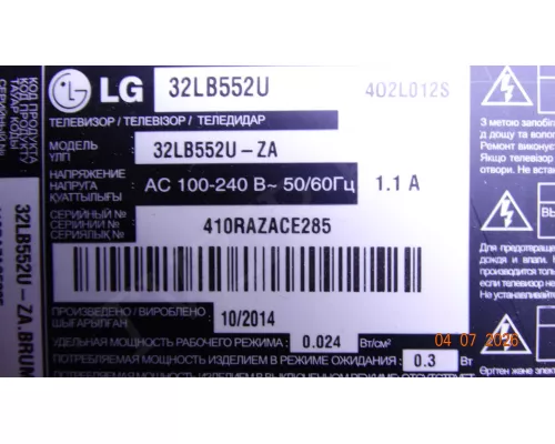 EAX65388006(1.0) EBU62356102 LG 32LB552U