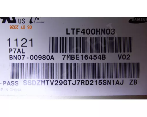 BN44-00440A SAMSUNG LE40D550K1W