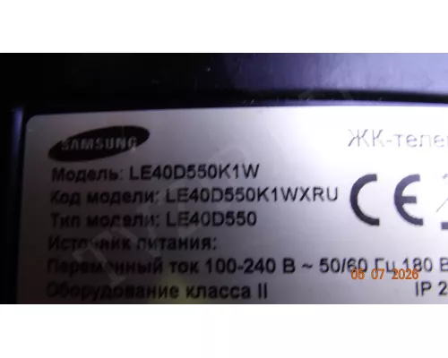 BN44-00440A SAMSUNG LE40D550K1W