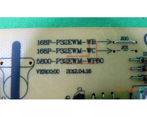 168P-P32EWM-WB BBK LEM3279F