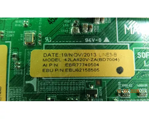 EAX64797004(1.1) EBU62158505 EBR77740504 LG 42LA620V