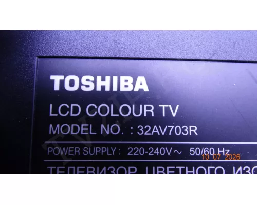MST3740EU-T-MAIN BD REV:1.04 TOSHIBA 32AV703R