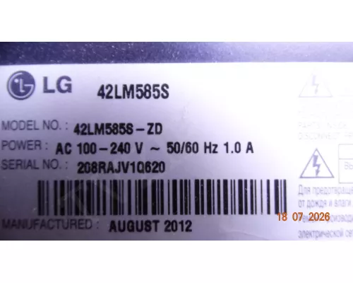 EAX64427101(1.4) LG 42LM585S