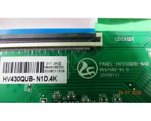 HV430QUB-N1D.4K SKYLINE 43U6510