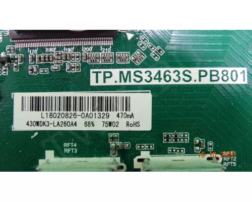 TP.MS3463S.PB801 PHILIPS 43 модель не установлена