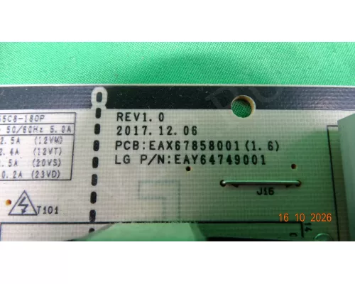 EAX67858001(1.6) LG OLED55B8PLA