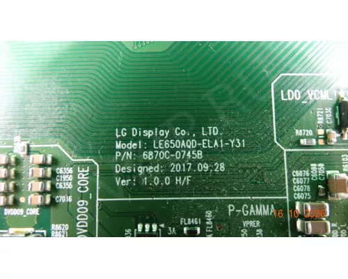 6870C-0745B LG OLED55B8PLA