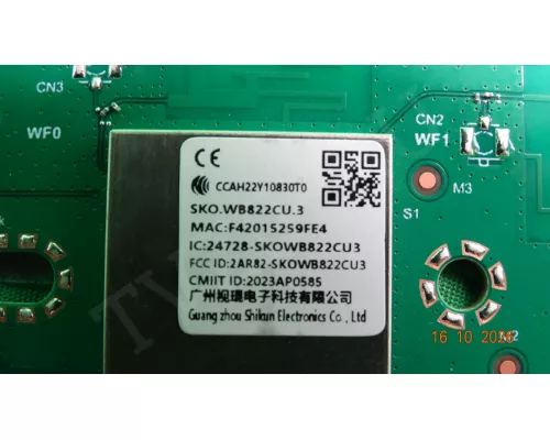 Wi-Fi SKO.WB822CU.3 SHIVAKI TV LED US43H3501