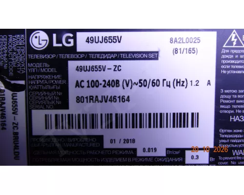 EAX67128101(2.1) LG 49UJ655V