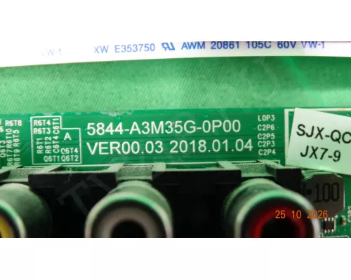 5844-A3M35G-0P00 VER00.03 HYUNDAI H-LED40F456BS2