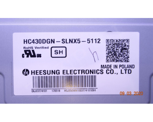 EAX66943506(1.0) EBU64197804 LG 43UH603V-ZE EAX66943506(1.0) EBU64197804 LG 43UH603V-ZE
