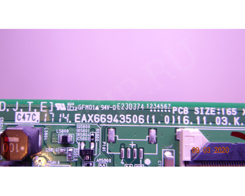 EAX66943506(1.0) EBU64197804 LG 43UH603V-ZE EAX66943506(1.0) EBU64197804 LG 43UH603V-ZE
