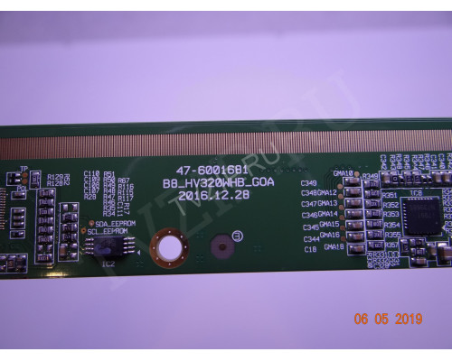 Планки матрицы 47-6001681 B8_HV320WHB_GOA Планки матрицы 47-6001681 B8_HV320WHB_GOA