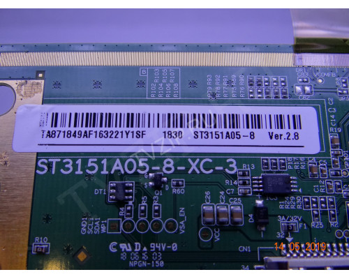 Планки матрицы ST3151A05-8-XC-3 Планки матрицы ST3151A05-8-XC-3
