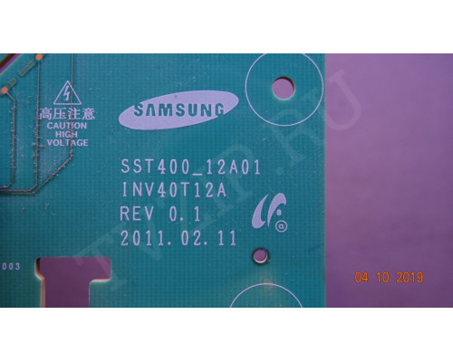 SST400_12A01 INV40T12A REV 0.1 для телевизоров SAMSUNG SST400_12A01 INV40T12A REV 0.1 для телевизоров SAMSUNG