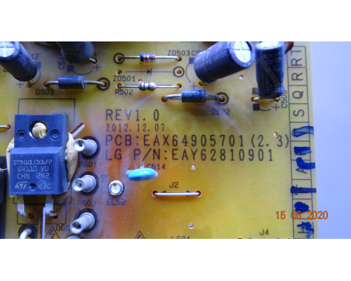 EAX64905701(2.3) для телевизоров LG