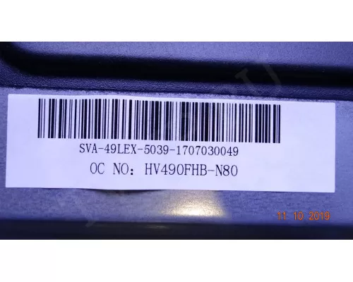 AHKK49D10-ZC22AG-01 303AK490034 некомплект. 2 планки