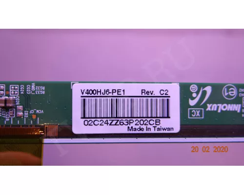 V400HJ6-PE1 REV.C2 V400HJ6-PE1 REV.C2